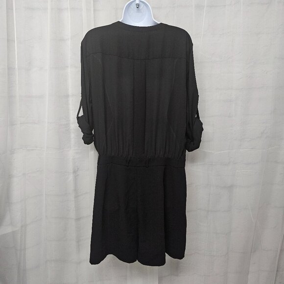 Jennifer Lopez Black Romper Club Street Wear Party Shorts16 - Picture 10 of 16